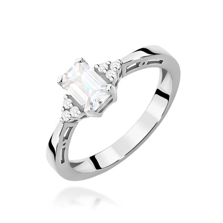 Pierścionek z Diamentem Laboratoryjnym 0,60 ct 375 | ERgold