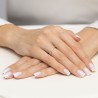 Pierścionek z diamentami laboratoryjnymi 375 | ERgold