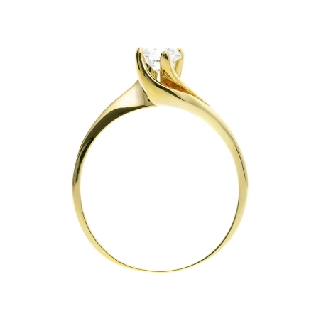 Złoty pierścionek Zaręczynowy