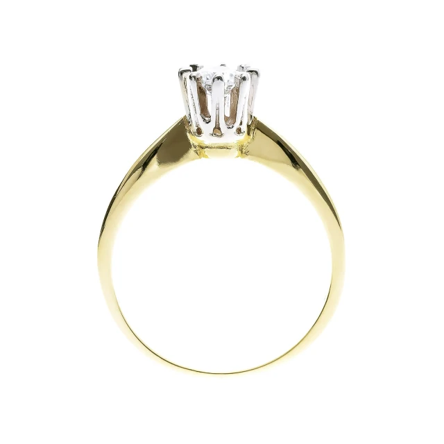 Gold Ring Verlobung Classic