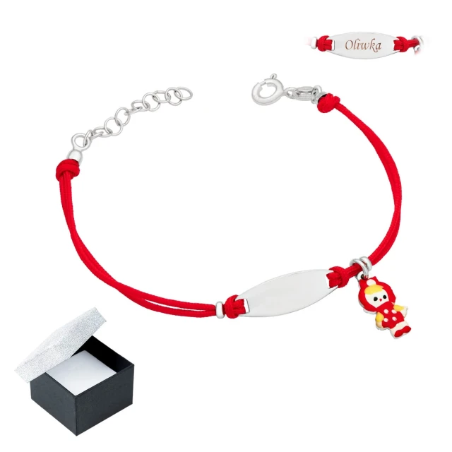 Armband Prinzessin ENGRAVER Märchenmädchen