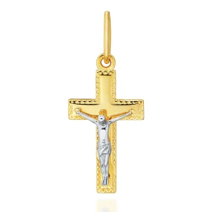 ZŁOTY KRZYŻYK PRAWOSŁAWNY