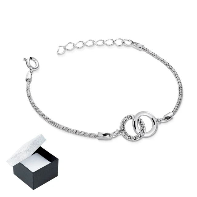 Silber Armband Kreise