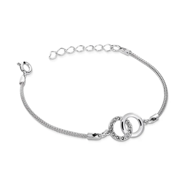 Silber Armband Kreise