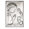 Pamiątka Komunijna Dla Dziewczynki Srebrna