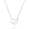 Silberne HEART Halskette