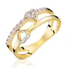 Goldener Ring in Liebe