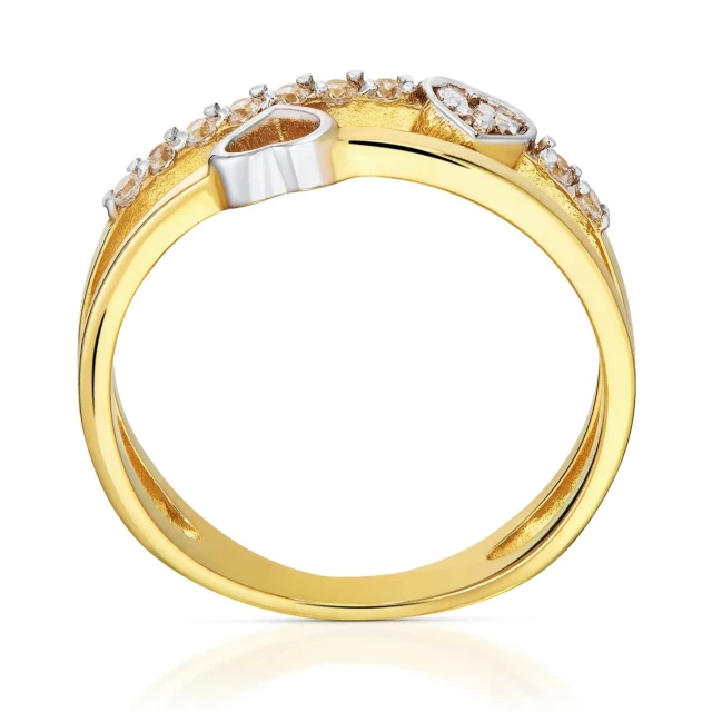 Goldener Ring in Liebe