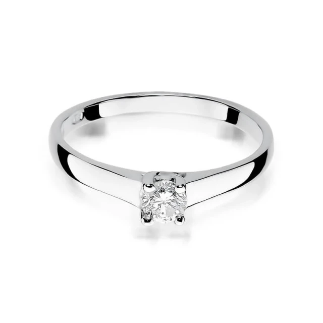 Gold Diamant Ring WeißGold EW-239 0.20ct